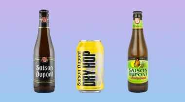 セゾン・デュポン3レシピの飲み比べテーマのイラスト